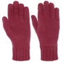 Liva Fine Knit Full-Fingered Gloves by Seeberger raspberry
