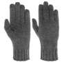 Liva Fine Knit Full-Fingered Gloves by Seeberger anthracite