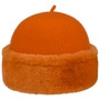 Jamilia Wool Hat by McBURN orange