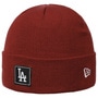 MLB Dodgers Team Cuff Beanie Hat by New Era red
