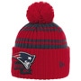 NFL 22 SPRTKNT Patriots Beanie Hat by New Era navy