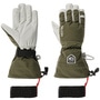 Heli Ski 5-Finger Gloves by Hestra olive