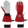 Heli Ski 5-Finger Gloves by Hestra red