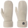 Bonnie Knit Mittens by Hestra cream white