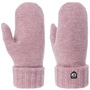 Bonnie Knit Mittens by Hestra pink