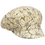 Belvonja Flower Newsboy Cap by Seeberger yellow