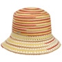 Revola Bucket Straw Hat by Seeberger red