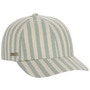 Stripe Cotton Cap by Seeberger mint green
