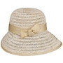 Straw Hat with Sinamay Loop by Seeberger beige