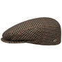 Lord Check Flat Cap by Bailey 1922 black