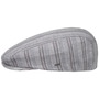 Fleet Stripes Flat Cap by Bailey 1922 grey