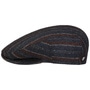 Kent Lana Stripe Flat Cap by Lierys navy