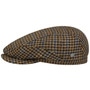 Pepita Driver Flat Cap by Lierys camel