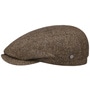 Dunlap Wool Driver Flat Cap by Lierys beige