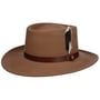 Petersham Gambler Wool Hat by Stetson beige