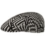 Virtual Grid 507 Flat Cap by Kangol black-white