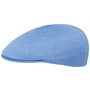 Seamless Tropic 507 Flat Cap by Kangol light blue
