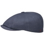 Uni Hemp Flat Cap by Alfonso D’Este navy