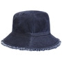 Fil Bucket Hat with Fringes by Mayser navy