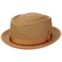 Andy Orange Pork Pie Straw Hat by Mayser orange