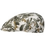 Pierce Jungle Linen Flat Cap Zechbauer by Mayser green