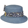 Jovana Denim Cloth Hat by Lipodo blue