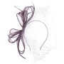 Lialetta Fascinator by bedacht purple
