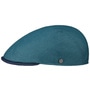 Mevano Twotone Flat Cap by Lierys petrol blue