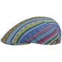 Fresh Stripes Flat Cap by Lierys blue