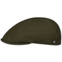 Uni Cotton Flat Cap by Lierys olive