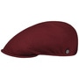 Uni Cotton Flat Cap by Lierys bordeaux