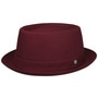Uni Pork Pie Cotton Hat by Lierys bordeaux