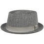 Herringbone Pork Pie Cloth Hat by Lierys grey
