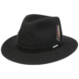 Wendover Traveller Wool Hat by Stetson black