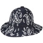 Paisley Wide Brim Casual Hat by Kangol navy