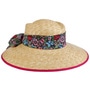 Davia Flower Band Straw Hat by Lierys nature