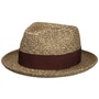 Flower Player Straw Hat by Bailey 1922 beige