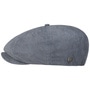 Brood Snap Uni Flat Cap by Brixton blue
