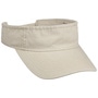 Washed Cotton Visor by Lipodo beige