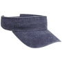 Washed Cotton Visor by Lipodo navy