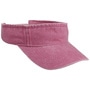 Washed Cotton Visor by Lipodo pink