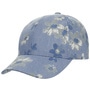 Jeans Flowers Holiday Cap by Lipodo blue