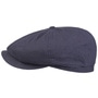Washed Cotton Newsboy Cap by Lipodo navy