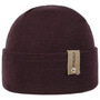 Organic Cotton Merino Beanie With Cuff by Stetson bordeaux