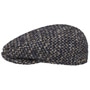 Kent Tuckmill Wool Flat Cap by Stetson blue-beige