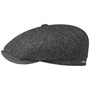 Hatteras Milbridge Wool Flat Cap by Stetson grey