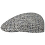 Hoback Ivy Virgin Wool Flat Cap by Stetson grey
