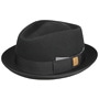 Maitland Diamond x The Feebles Wool Hat by Stetson black