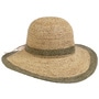 Margate Raffia Floppy Hat nature-green