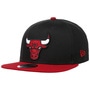 9Fifty Team Patch Bulls Cap by New Era black-red